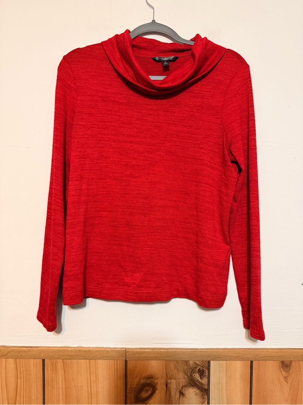 Banana Republic Red Cowl Neck Sweater